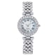 thumbnail image 1 of Reloj de mujer con patrón romano y diamantes, reloj de cuarzo, pulsera, reloj de mujer, 1 of 6