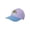 Purple, variant on Girls Baseball Hat, Reversible Sequin Teddy Bear
