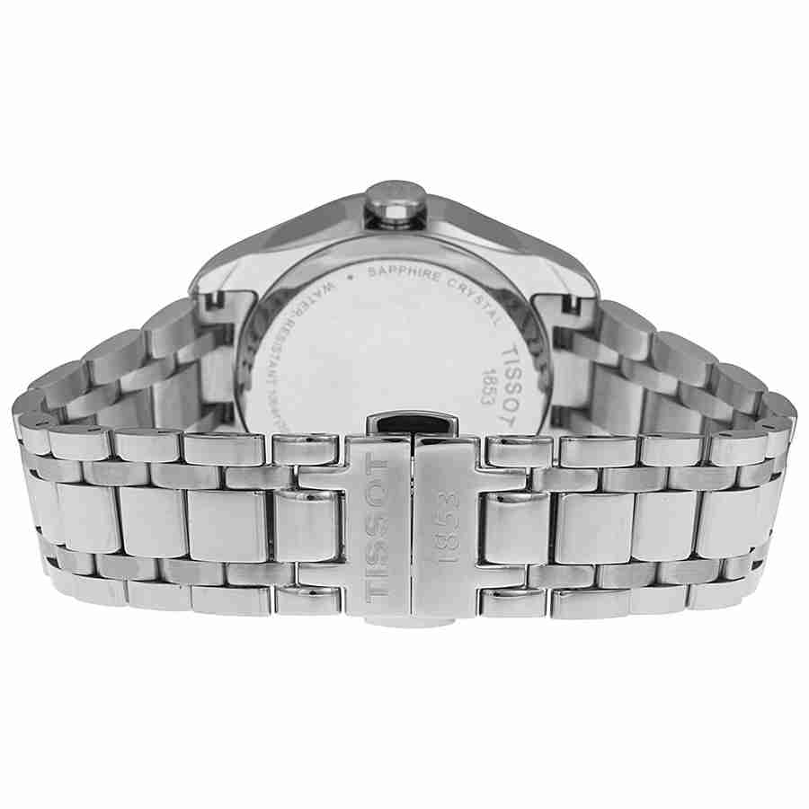 Buy Tissot Couturier Mother of Pearl Dial Stainless Steel Ladies Watch  T0352461111100 Online in Senegal. 933430586