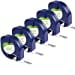 thumbnail image 3 of Aonomi Compatible Label Tape Replacement for DYMO Letratag Refills 91330 10697 Self-Adhesive Paper LT Tape for DYMO LetraTag Plus LT-100T LT-100H QX50 Label Maker, 1/2 Inch x 13 Feet (5 Pack), 3 of 10