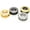Brushed Brass, variant on 5/16" (8mm) Hole Metal Screw Rings Eyelets Grommet Quality Round Polished Purse Replacements Easy Installation Pack of 4 SCET (Gold)