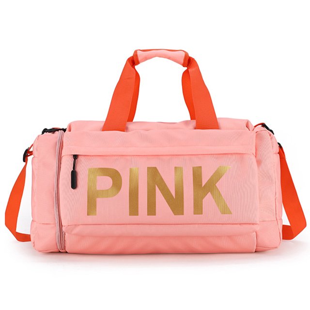 Bolsa de gimnasio con compartimento para zapatos, bolsa de viaje, bolsa de noche para mujeres y hombres