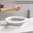 thumbnail image 4 of Mirdinner Collapsible Dish Tub 3 Pack(3/6/10L), Foldable Collapsible Wash Basin, Space-Saving Collapsible Sink Camping, Collapsible Basin for Dishing, Fruit, Beverage Tubs, Camping, 4 of 6