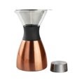thumbnail image 2 of Asobu Insulated Pour Over Coffee Maker (32 oz.) Double-Wall Vacuum, Stainless-Steel Filter and Take on the Go Carafe (Copper), 2 of 7