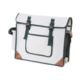 thumbnail image 2 of Bolsa de lona para guardar herramientas, bolso de hombro, resistente, práctico y cruzado. Blanco, 2 of 9