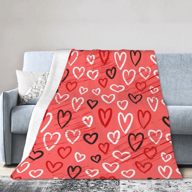 Berry Flowers White Ultra-Soft Micro Fleece Blanket 50