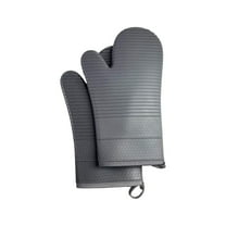 High Temperature Silicone Oven Gloves for Kitchen Baking - Heat Resistant, Non-Slip, Easy to Clean, Versatile for Cooking and Grilling