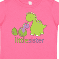 thumbnail image 4 of Inktastic Little Sister Purple Girls Toddler T-Shirt, 4 of 5