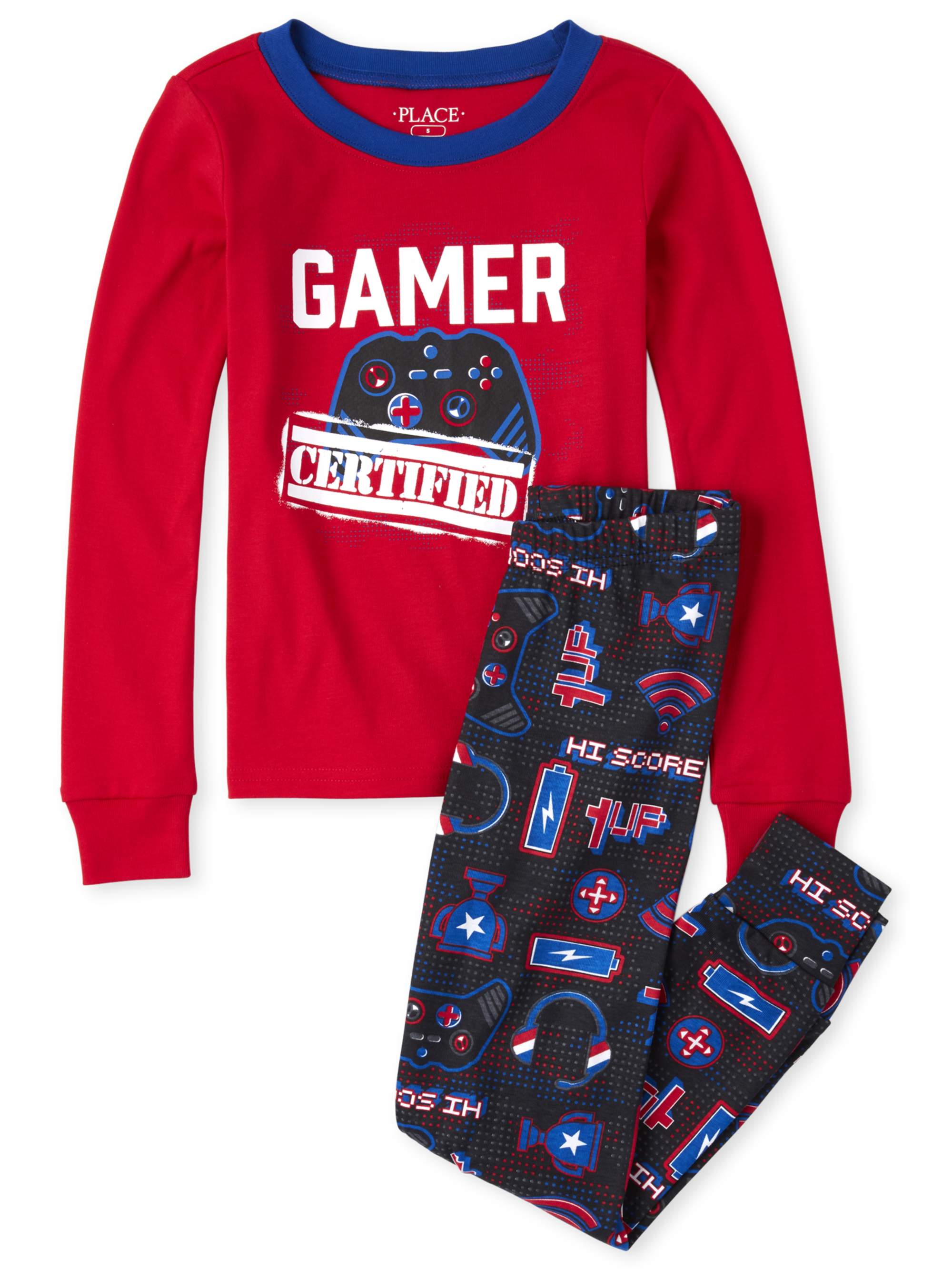 The Childrens Place Big Boys Pajama Pant Sleepwear & Robes Pajama Bottoms