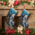 thumbnail image 6 of Vsdgher Sunset Sunflower Dog Christmas Stockings 18 inch Large Kids Stocking Bags Hanging Socks for Christmas Decor Decorations, 6 of 7