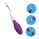 thumbnail image 5 of unbranded 1Ud Herramienta Práctica Para Enhebrar Cuerdas Con Mango Ergonómico Y Silicona Morada, 5 of 8