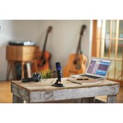 Audio-Technica AT2020USB-X Cardioid Condenser USB Microphone for Content Creators, Black