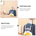 thumbnail image 3 of Bolso aislado de 1pc Bolsa de bento portátil bolsa de conservación de calor (color surtido), 3 of 6