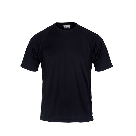 Playera deportiva EKIP Negra para hombre/mujer, ideal gym y running