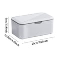 thumbnail image 3 of Wet Wipe Box Baby And Adult Wet Wipe Dispenser Reflow Wet Toilet Paper Box To Keep Wet Wipes Fresh (with A Double Tape Included), 3 of 4