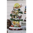 thumbnail image 2 of Icy Giftware LED Lighted Musical Village Christmas Tree Decoration - 12.5", 2 of 2