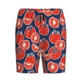 thumbnail image 6 of Daiia Hand Drawn Tomatoes Mens Woven Stretch Pajama Short,Short Pajama Pants-Medium, 6 of 7