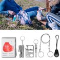 thumbnail image 4 of Kit de Survie d'Urgence, Kit de Survie Utile Facile à Ranger pour la Chasse pour la Randonnée pour les Explorateurs en Plein Air, 4 of 8