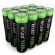 thumbnail image 1 of Batería solar recargable AAA Kruta 1100mAh 1.2V (paquete de 12), 1 of 9