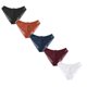 thumbnail image 1 of Calzones Invisibles Para Mujer Ropa Interior De Encaje Para Mujer Con Lazo, Tiras Finas, Entrepierna De Algodón Hueca, Triángulo Para Mujer * 5 Piezas, 1 of 5