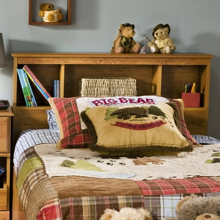 South Shore Little Treasures Twin Bookcase Headboard, 39'', Multiple Finishes