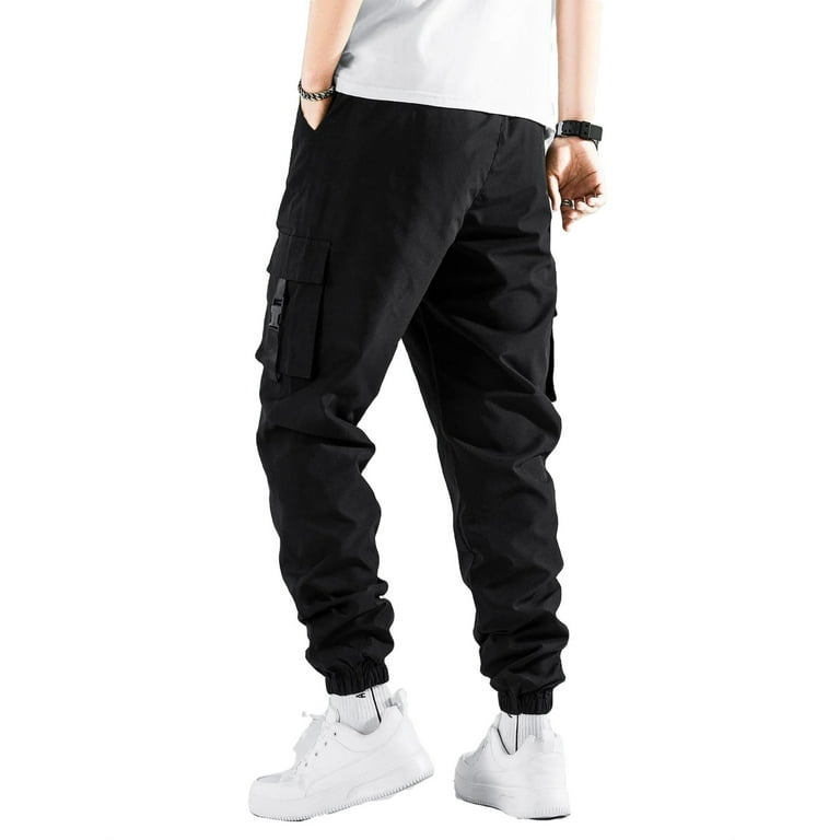 Men's Letter Street Cargo Black Pants L (40) - Walmart.com Men's Letter Street Cargo Black Pants L (40) - Walmart.com