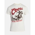 thumbnail image 5 of Coors Rodeo Men's & Big Men's Graphic Tee Shirt, Sizes S-3XL, 5 of 5