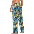 thumbnail image 6 of Top-kevin Extreme Skateboard Sports Urban Camouflage Men's Pajama Bottoms Lightweight Cotton Pj Pants with Pockets, 6 of 13