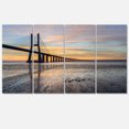 thumbnail image 2 of Vasco de Gama Bridge Lisbon - Seascape Canvas Art Print, 2 of 3