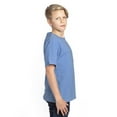 thumbnail image 3 of Threadfast Apparel 600A Youth Ultimate CVC T-Shirt-Royal Heather-XS, 3 of 3