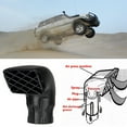 thumbnail image 2 of Air Ram Snorkel Heads 3.5'' Replacement for Toyoda Land Cruiser Hercules Mounted, 2 of 7