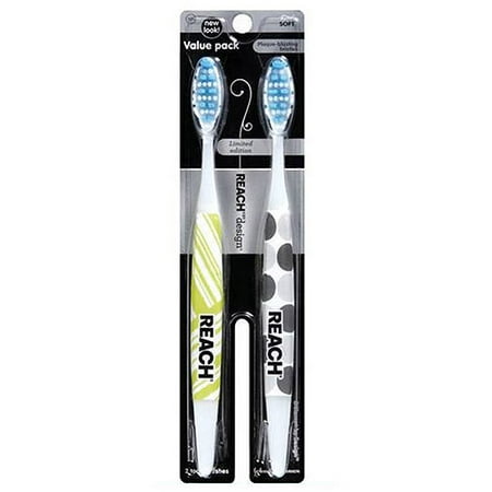 Reach Different by Design Limited Edition Soft Toothbrush Value Pack - 2 CT
