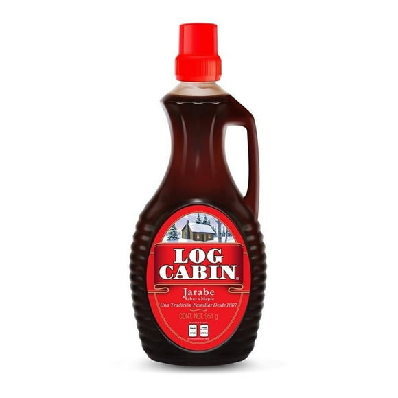 Jarabe Log Cabin sabor a maple 951 g