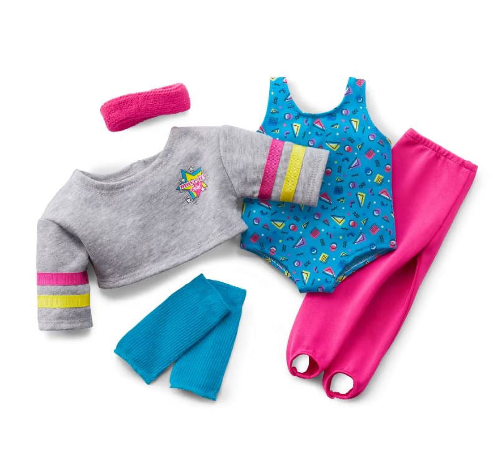 American Girl Doll Outfit Courtney Fitness Outfit for 18-inch Dolls (Doll Not Included)