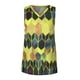 thumbnail image 4 of Blusa sin mangas con cuello en V y estampado informal de moda suelta para mujer Pompotops  lopia996822, 4 of 6