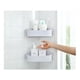 thumbnail image 5 of 1 Uds estante de almacenamiento estante de almacenaje para cocina estante de almacenamiento para el baño escurridor gris, 5 of 5