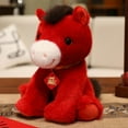 thumbnail image 6 of Chinese New Year Horse Stuffed Animal- 6.2 Inch Sit Horse Plush Cute Stuffed Toys, Plush Horse Mascot Soft Chinese Decorations Plushies, 2026 New Year Spring Home Decoration, 6 of 6