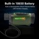 thumbnail image 1 of Digital Night-Vision Monocular 40MP 2.5K Infrared Telescope Black, 1 of 5
