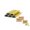 3000 Yellow Gold Staples, variant on 3000 Yellow Gold Staples 26/6 Standard Colored Staple Refill for Desk Stapler, 1000 Per Pack, Total 3 Pack Staples (Yellow Gold)