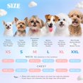 thumbnail image 7 of Floral Dog & Cat Dress with Tutu Skirt - Breathable Stretch Pet Clothes for Small Dogs Girl Cats & Puppies Birthday Party Outfit, 7 of 7