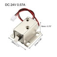 thumbnail image 2 of Cerradura Electromagnética de Solenoide Mini de 6mm DC24V 0.57A para Cerradura de Puerta de Gabinete, 2 of 4