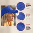 thumbnail image 6 of VLOOCKLW Breathable Sport Cap For Women Ponytail Opening Mesh Baseball Hat Lightweight Quick Dry Summer Running Adjustable, 6 of 9