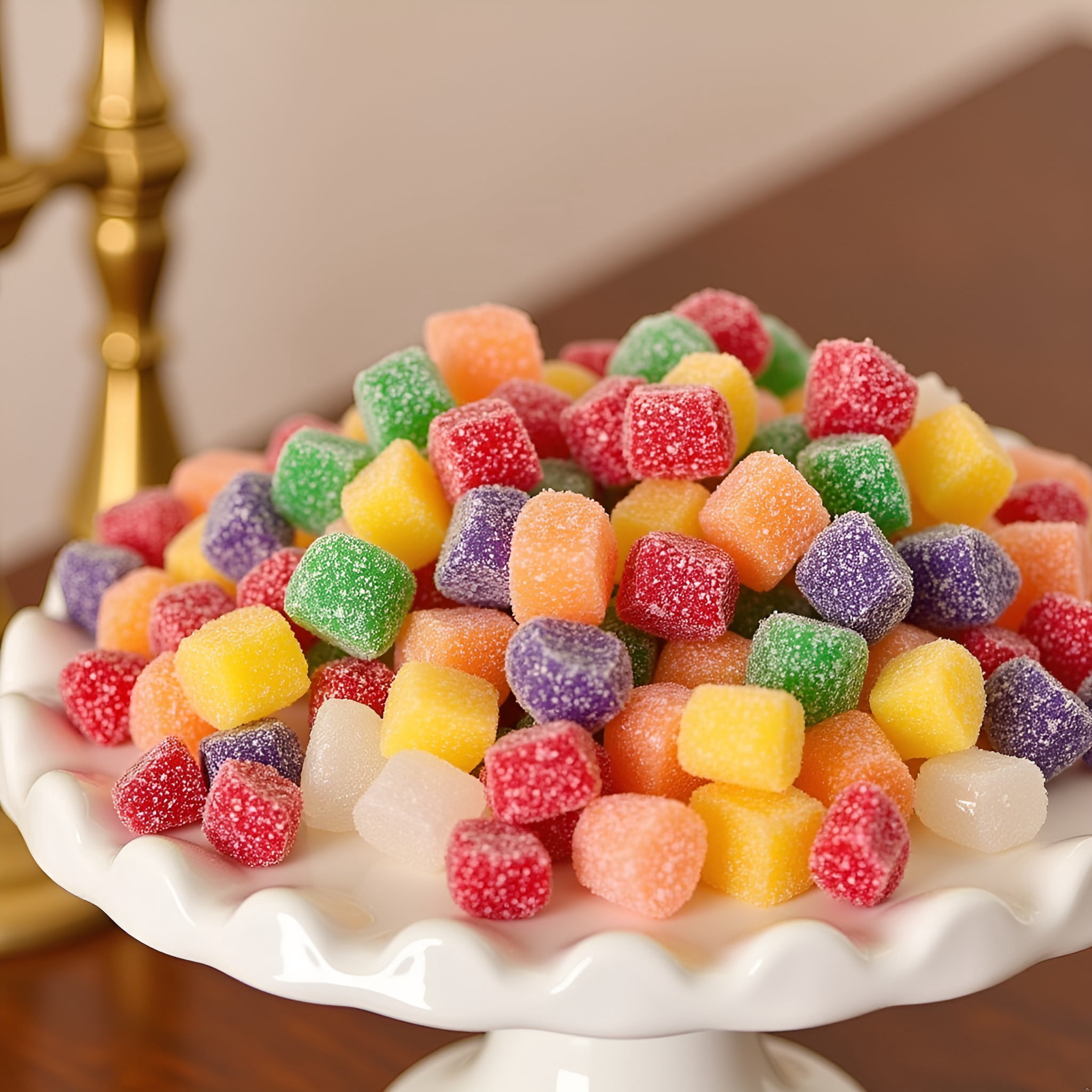 Sweet Gourmet Spice Drops Candy, Chewy Gumdrops Bulk, Clove