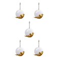 thumbnail image 2 of relayinert Stylish Backflow Incense Holder for Relaxing Tea Ceremony in Office Green Auspicious clouds 5Set, 2 of 6