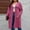 Hot Pink, variant on Knit Cardigans for Women,Women's Solid Plus Size Fashion Long Sleeve Knit Cardigan Coat Tops With Pockets