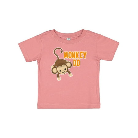 

Inktastic Monkey Do with Monkey Gift Baby Boy or Baby Girl T-Shirt