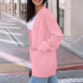 thumbnail image 3 of Aellinatey Womens Oversized Cardigans Soft Knit Cardigan Sweater with Pockets, 3 of 7