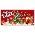 thumbnail image 1 of BotaniNest Snowman Garage Door Banner Merry Garage Door Hanging, 1 of 5