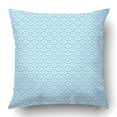 thumbnail image 1 of BSDHOME Water Wave Patterns Blue Pillowcase Pillow Cushion Cover 18x18 inch, 1 of 1