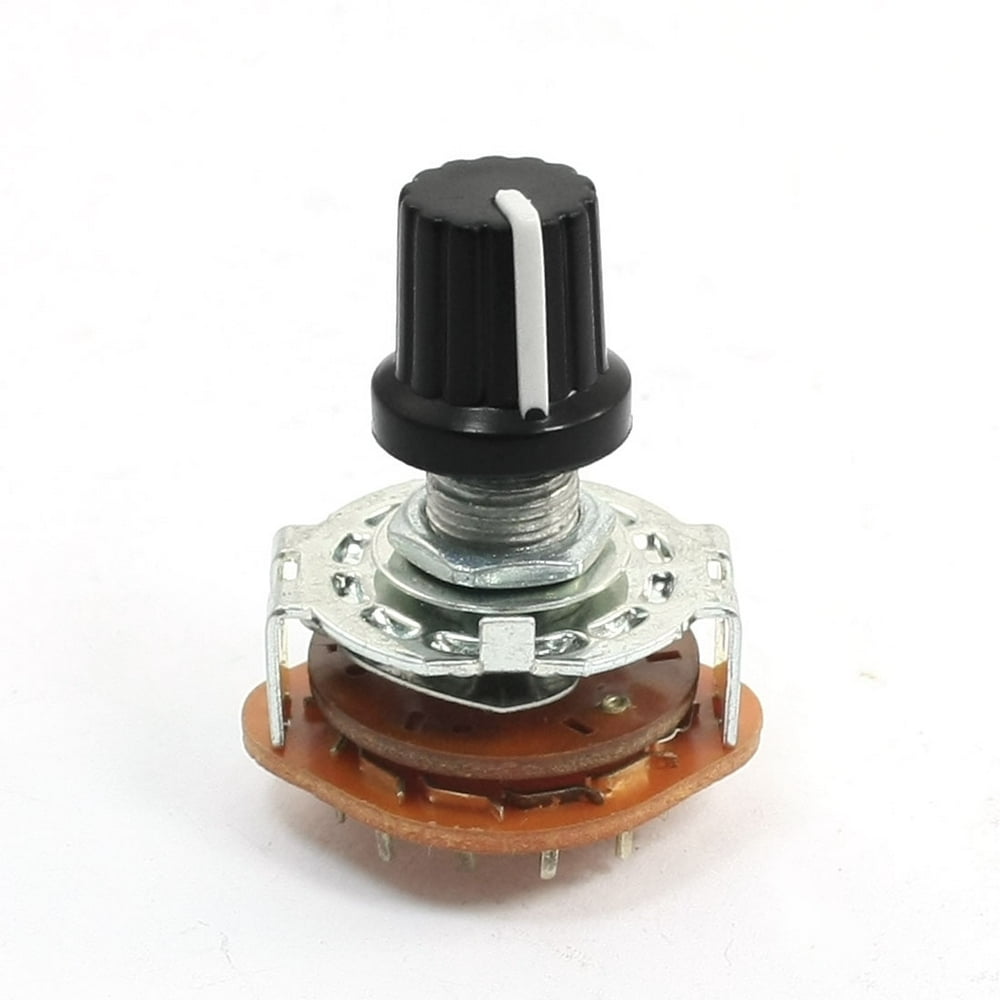 2Pole 6 Position 2 Deck 14 Pin Rotary Switch f Electronic Machine